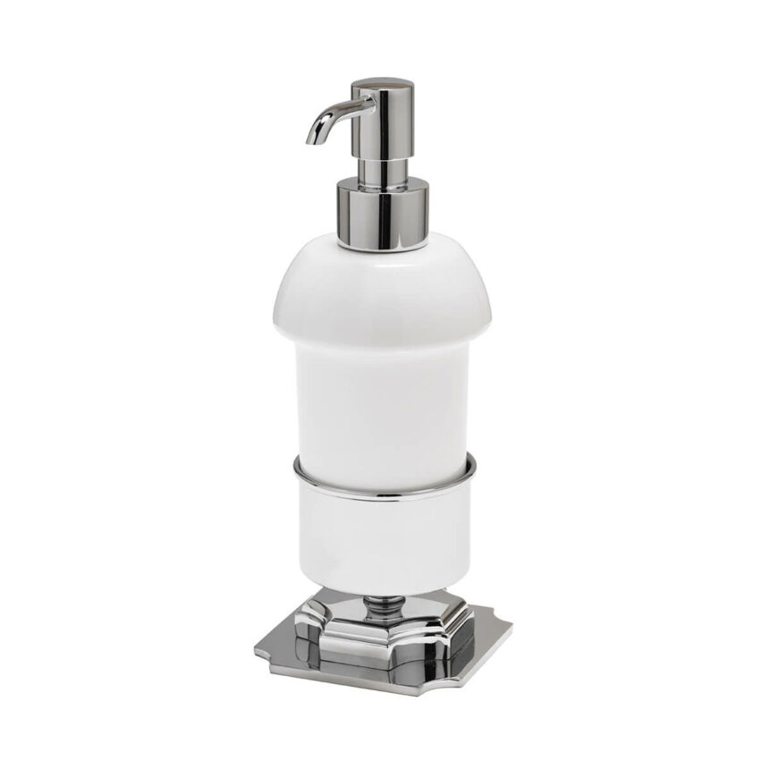 Dispenser appoggio Bell'Epoque con dispenser in ceramica