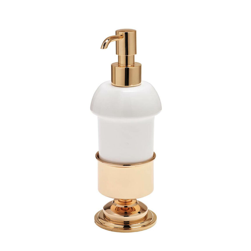 Dispenser appoggio Petit con dispenser in ceramica